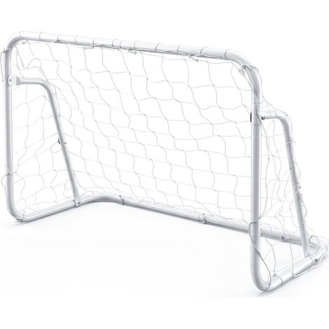 Tragbares Fußballtor mit wetterfestem Netz, 121 x 60 x 80 cm