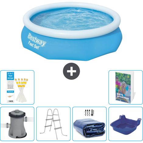 Bestway Bestway Fast Set Ronde - 305x76 cm - 7-pièces S318 (1/5)