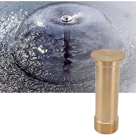 Buse de pulvérisation d'eau hémisphérique/en forme de champignon pour montagnes artificielles, piscines, parcs et jeux d'eau équipement de fontaine buse de fontaine G1,5” (1/5)