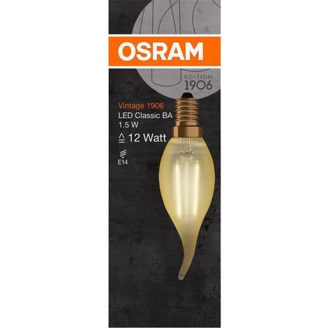 Ampoule LED Vintage Gold - E14 - 2400K - 1,5W - 293229 - Ledvance (1/4)