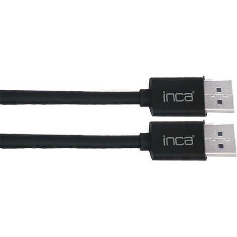 INCA IDPD-18TX DisplayPort Kabel – 2 Meter, 4K Auflösung, HDMI 1.4 abwärtskompatibel, sichere Verbindung