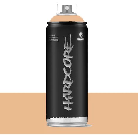 Bombe de peinture aérosol MTN Hardcore Abricot (RV-9) 0,4 L (1/2)