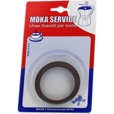 KIT 3PZ GUARNIZIONE CAFFETTIERA MOKA CARLO GIANNINA 3 TAZZE N626
