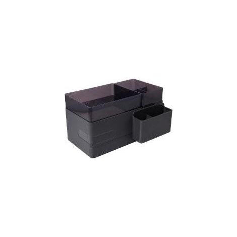 Grauer modularer Organizer