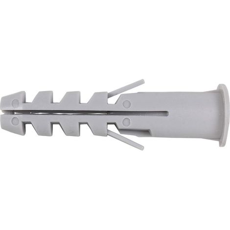 Taco de nylon (100 uds) 6x30 mm Gris (1/5)