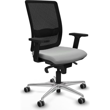 Chaise bureau piqueras y crespo Haches noir mousse ergonomique (1/2)