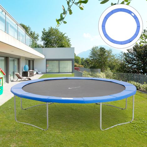 Telo di protezione perimetrale per trampolino, larghezza Ø366 cm, antistrappo, resistente ai raggi UV, idrorepellente, accessorio per trampolino, protezione perimetrale, rete di sicurezza, ricambi per