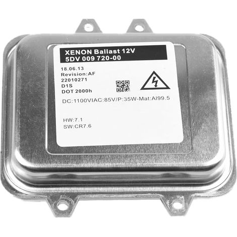 Ballast Xenon D1S 1232335, 5DV00972000 pour Insignia A (G09), Astra J (P10) - 23000031, 1Z0941641B (1/5)