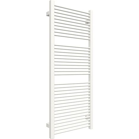 Heizungsbetrieb Handtuchheizkörper - Weiß - Höhe 435mm Breite 430mm - 203 Watt - MIK435/430SXB