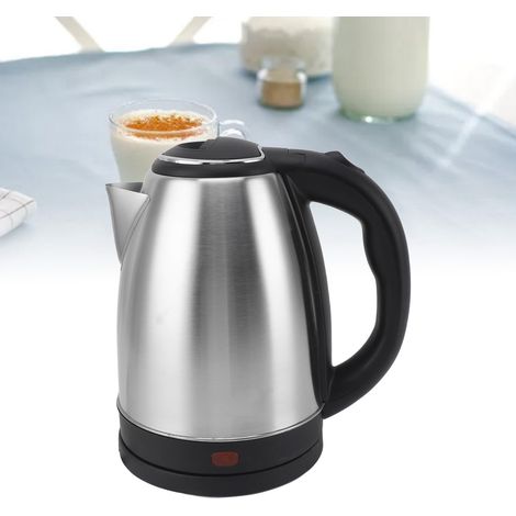 Elektrischer Wasserkocher – 2 l, 1000 W, automatische Abschaltung, Edelstahl-Innenbehälter, für Tee und Kaffee (1/5)