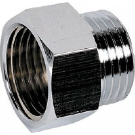 Nipplo cromato maschio femmina 12x17 / 12x17