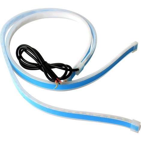 Diodos Emisores De Luz Para Circulacion Diurna - Tira Led Flexible 5 Mm - Luz Blanca 6000 K Con Funcion De Intermitente - IP67 - 1 Unidad (1/5)