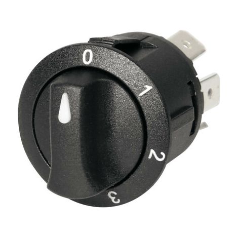 Interruttore a rotazione - 12/24V - 10A (1/5)