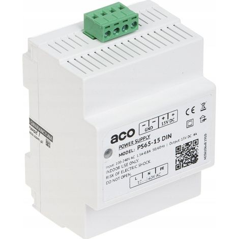 Aco PS65-15-DIN Alimentatore 65W 15V