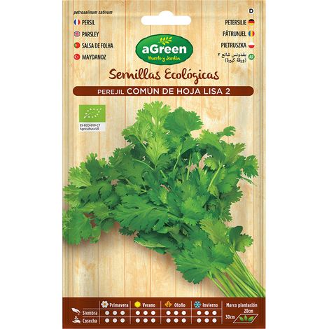 Sachet Semences Persil Commun Culture Bio Facile Pour Tous - Agreen (1/3)