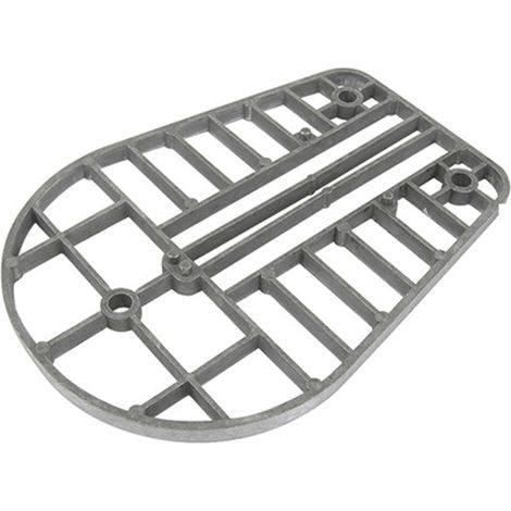 PORTAC Cale de sabot Prestige en Aluminium épaisseur 10 brut