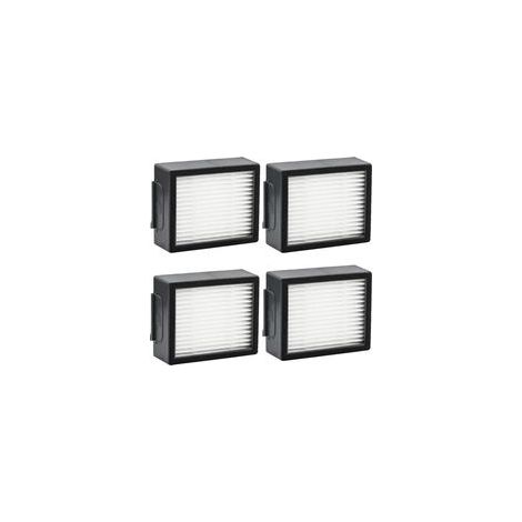 Lote de 4 filtros de repuesto compatibles con robots aspiradores iRobot Roomba series e, i y j: E5, E6, i3, i3+, i4, i4+, i5, i5+, i6, i6+, i7, i7+, i8, i8+ Plus (1/5)
