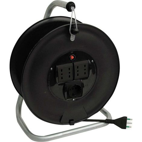 ELEKTRISCHES VERLÄNGERUNGSKABEL MT.50 KABEL 3X1,5 4 SCHUKO-ANSCHLÜSSE (1/3)
