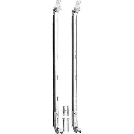 Console murale universelle (2pces) pour hauteur de montage 300-600 mm vis et chevilles incluses