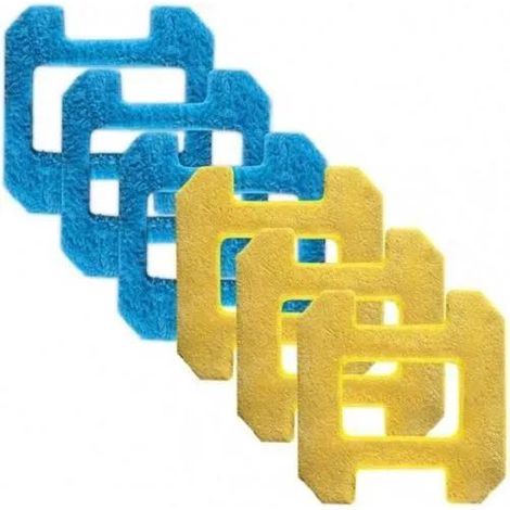 Eziclean Hobot 298 panni in microfibra blu confezione da 3