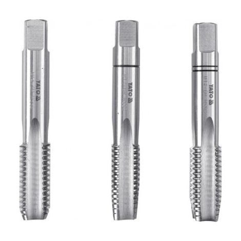 Juego de machos Yato yt-2939 HSS M2 3 piezas M12x1.75