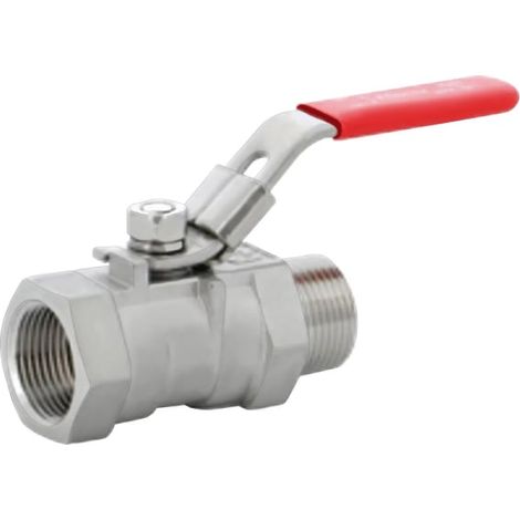 Vanne à sphère INOX monobloc passage réduit MF 3/4" (20/27) - PN55 - Sferaco