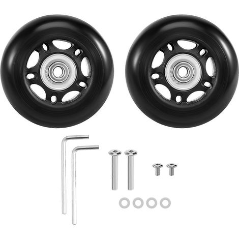 2-teiliges Reparaturset für Kofferräder, Achsen und Schraubenschlüssel, Außendurchmesser 68 mm (1/5)