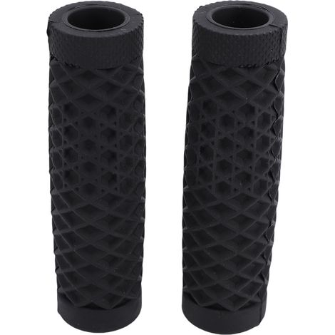 1 paire de poignées de guidon antidérapantes en caoutchouc pour moto, confortables et absorbant les chocs, pour guidon de 7/8 pouce. (1/5)