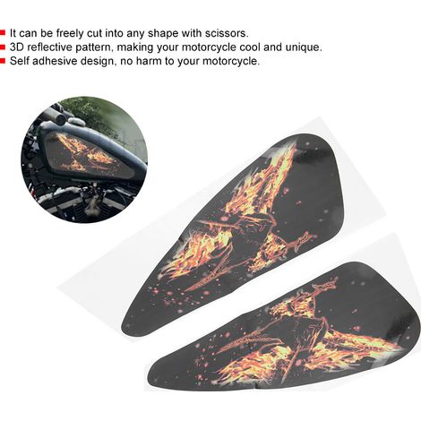 Motorrad-Rücklicht im Harley-Cruiser-Stil, universelles Retro-Bremslicht für Kennzeichenhalterung, Harley-LED-Rücklicht, schwarze Halterung/getönte Linse/rotes Licht (1/5)