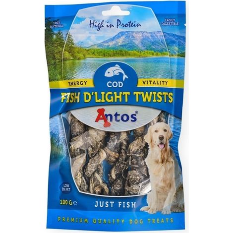 Snack para Perros Fish D'Light Twists - 100g  Oferta exclusiva