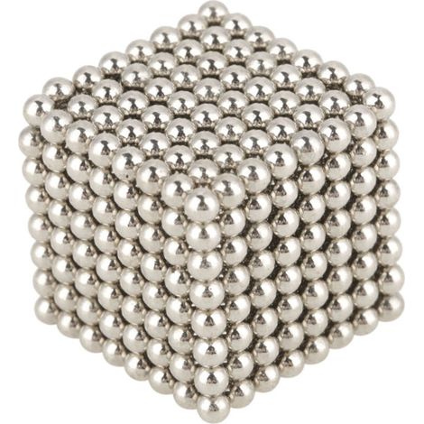 Billes magnétiques N35 de 3 mm (1000 pièces) pour puzzle 3D, cube magique magnétique, outil pédagogique géométrique avec boîte.