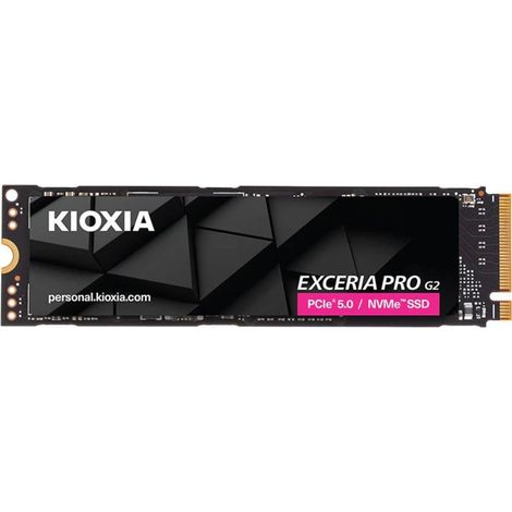 Disco Duro Kioxia Exceria PRO G2 2TB SSD M.2 NVMe PCIe 5.0 14900 MB/s Eficiencia Energética (1/3)