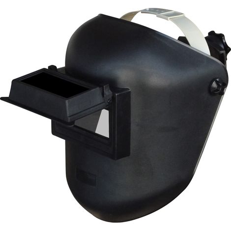 Maschera per saldatura cappuccio + vetro DECA