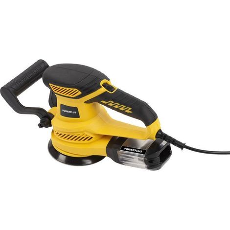 Powerplus Ponceuse Excentrique Électrique POWX04710-450W-avec 1 Sac à Poussière,6 Feuilles de Papier Abrasif et 1 Coffret (1/4)
