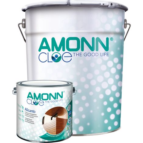 Cloe alicanto finitura protettiva base acqua/resine s00 incolore satina 2.5 lt