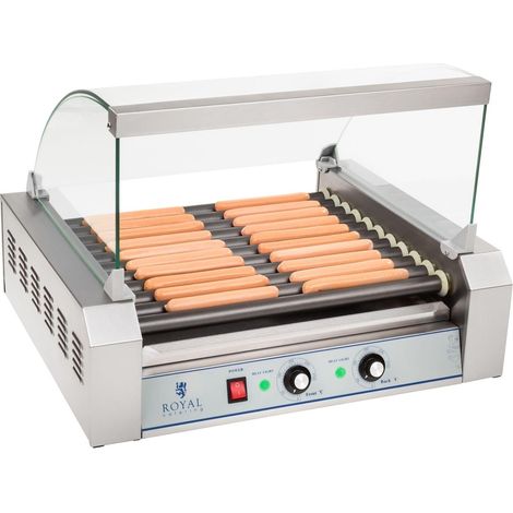 Máquina profesional de hot dog teflón 20 salchichas 2.200 vatios 3614097