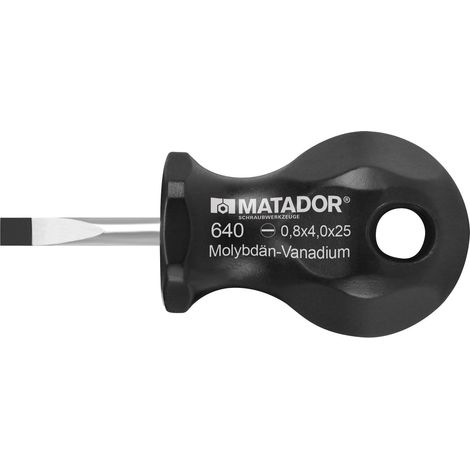 court tournevis pour vis à fente 6,5 x 25 mm, 0640 1265 (1/2)