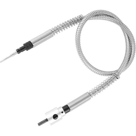 tige flexible en métal de 6 mm pour outil de sculpture sur bois (outil ciseau, meuleuse). (1/5)