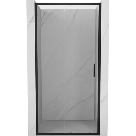 Mexen Exo porte de douche coulissante 110 cm, transparent, noir - 8151-110-000-70-00 (1/5)