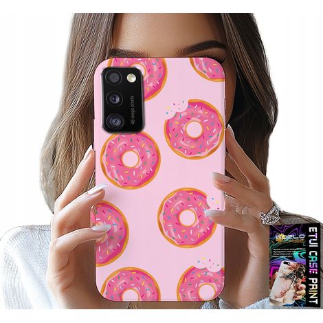 Custodia per Samsung Galaxy A41 - motivo con ciambelle e glassa di zucchero (1/5)