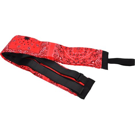 Sac à dos pliable de voyage imperméable, grande capacité en polyester, design accordéon japonais, rouge, double bretelles, sac de rangement réutilisable pour courses. (1/5)