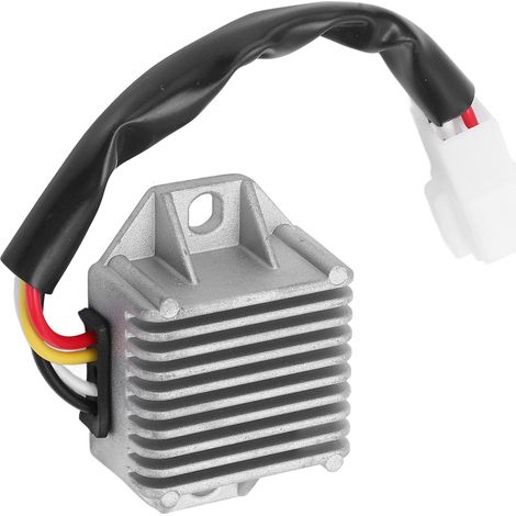 12-V-Spannungsregler mit 4 Pins, 33 g, 81960-60-00, Aluminiumlegierung, kompatibel mit XT250LC, XT350, XT350B und XT350D (1/5)