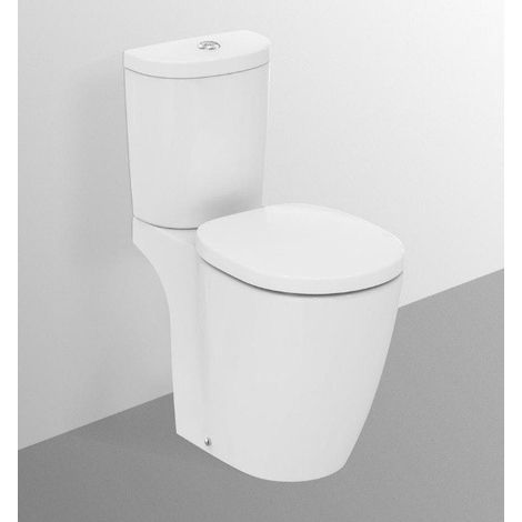 [JAMAIS UTILISÉ] Ideal Standard - Cuvette surélevée en porcelaine sortie horizontale blanc - CONNECT FREEDOM (1/2)