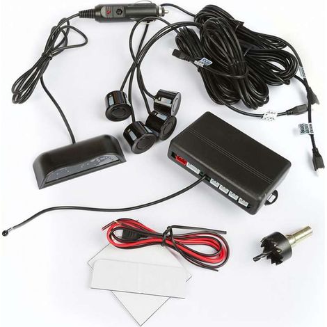 START Sensori di Parcheggio Wireless a Ultrasuoni per Auto Kit da 4 Pezzi