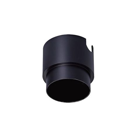 Mantra Caja de empotrar bañador SOTAVENTO, de aluminio negro con corte de 61mm (1/2)