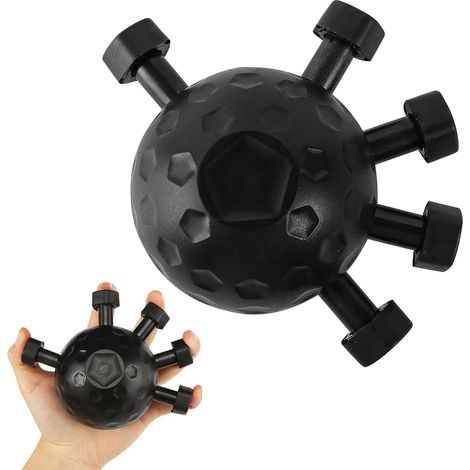 Entrenador de manos y dedos, 20-45 kg, fortalece la fuerza de agarre, dispositivo de entrenamiento muscular para la fuerza de agarre y de los dedos. (1/5)