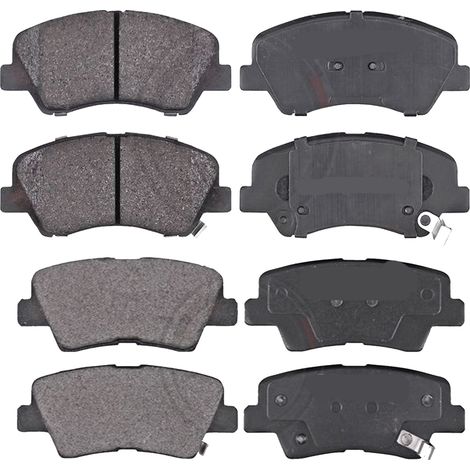 KIT PASTIGLIE FRENO ANTERIORI E POSTERIORI compatibile con HYUNDAI i40, CW (VF) / PASTIGLIE FRENANTI AUTO OEM FDB4194,FDB4833 / SOSTITUZIONE DIRETTA / BASSA POLVERE / SILENZIOSO