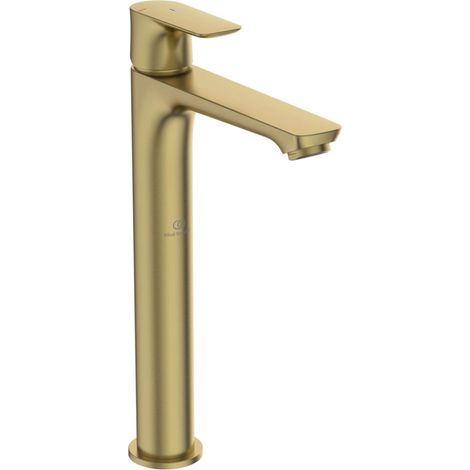 Ideal Standard Connect Air - Grifo de lavabo Slim, BlueStart, Brushed Gold A7028A2 (1/5)