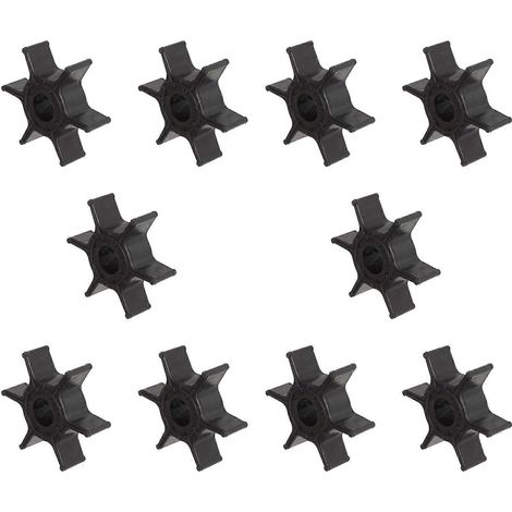 Turbine de pompe à eau 10X pour moteurs hors-bord Yamaha 8 CV, 9,9 CV, 15 CV et 20 CV, référence 63V-44352-01 (1/5)