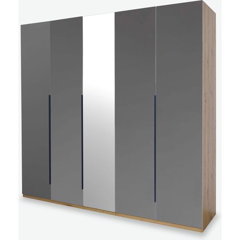 Candelo  Legno laminato - Quercia Artisan mielato/grigio Titanio lucido (1/5)